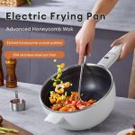 Modong 5L Stainless Steel Electric Wok - Image 2
