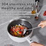 Modong 5L Stainless Steel Electric Wok - Image 5
