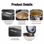 Lenodi 5L Smart Digital Rice Cooker - Image 5
