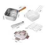 Mini Frying Pot Basket Set - Image 5