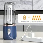 Pink 1400mAh Portable Juicer Blender - Image 3
